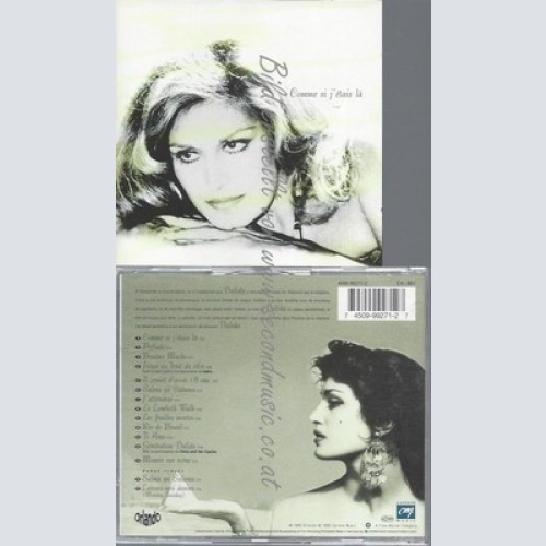 CD--DALIDA--COMME SI J'ÚTAIS LÓ -15 TRACKS, -