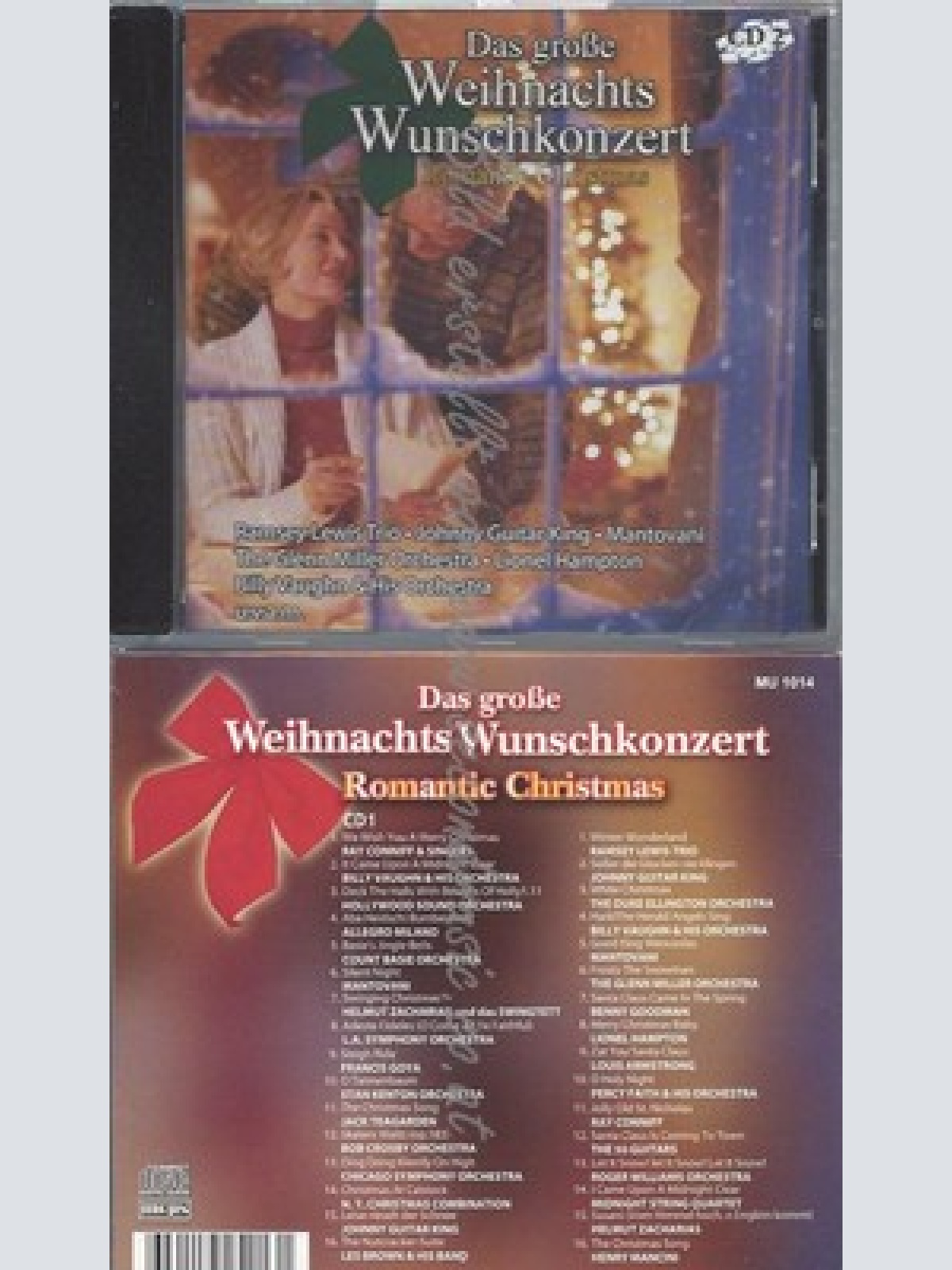 CD--DAS GROSSE WEIHNACHST WUNSCHKONZERT