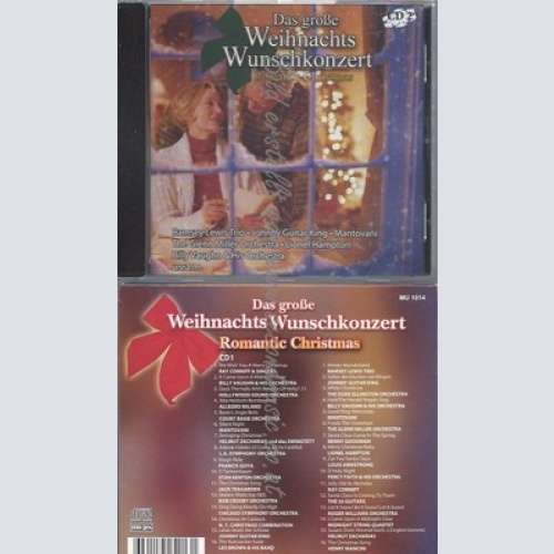CD--DAS GROSSE WEIHNACHST WUNSCHKONZERT