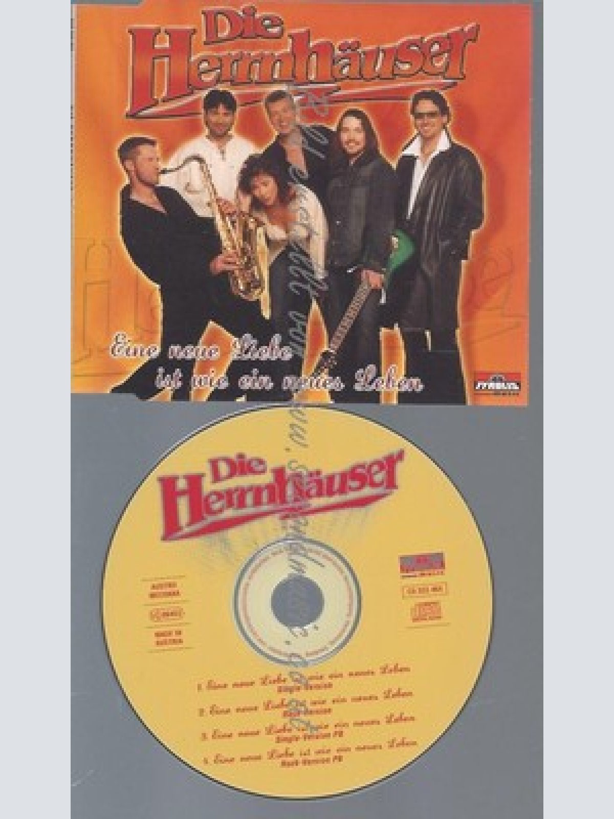 CD--DIE HERRNHÄUSER--EINE NEUE LIEBE IST WIE EIN NEUES LEBEN