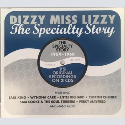3xCD, Comp Various - Dizzy Miss Lizzy - The Specialty Story  1954-1960