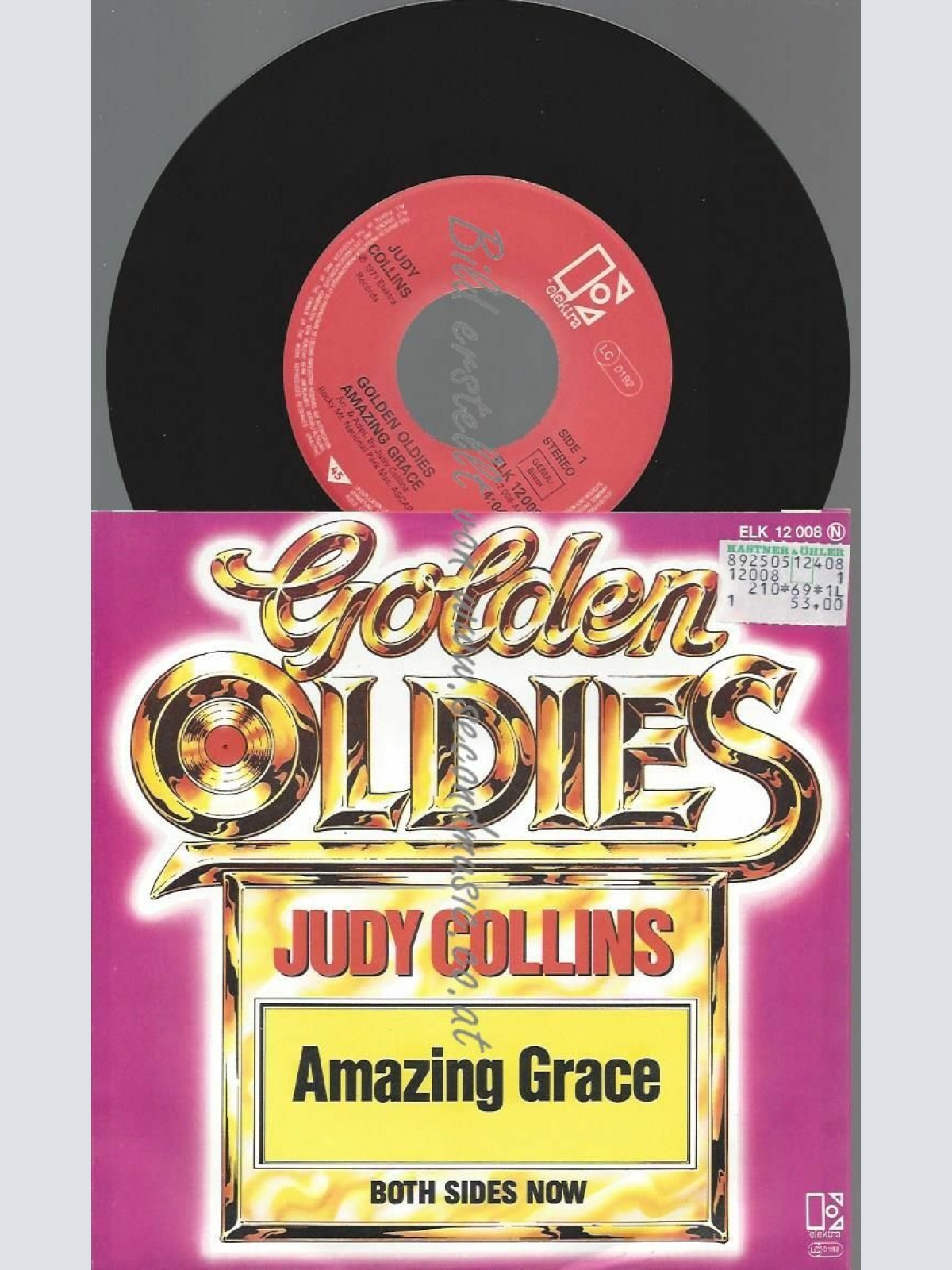 7"  Judy Collins – Amazing Grace  // NM
