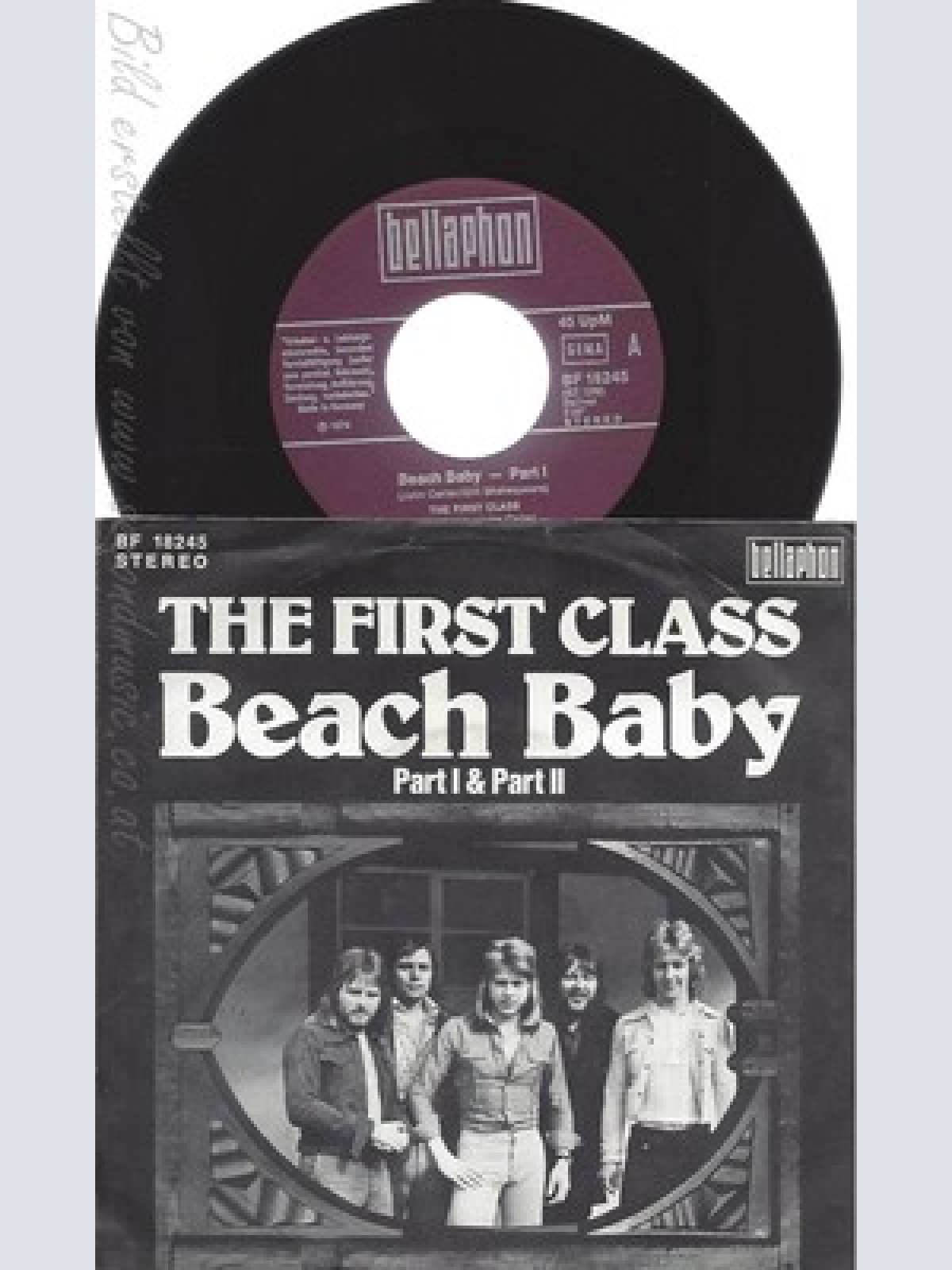 7"THE FIRST CLASS BEACH BABY PART I & II