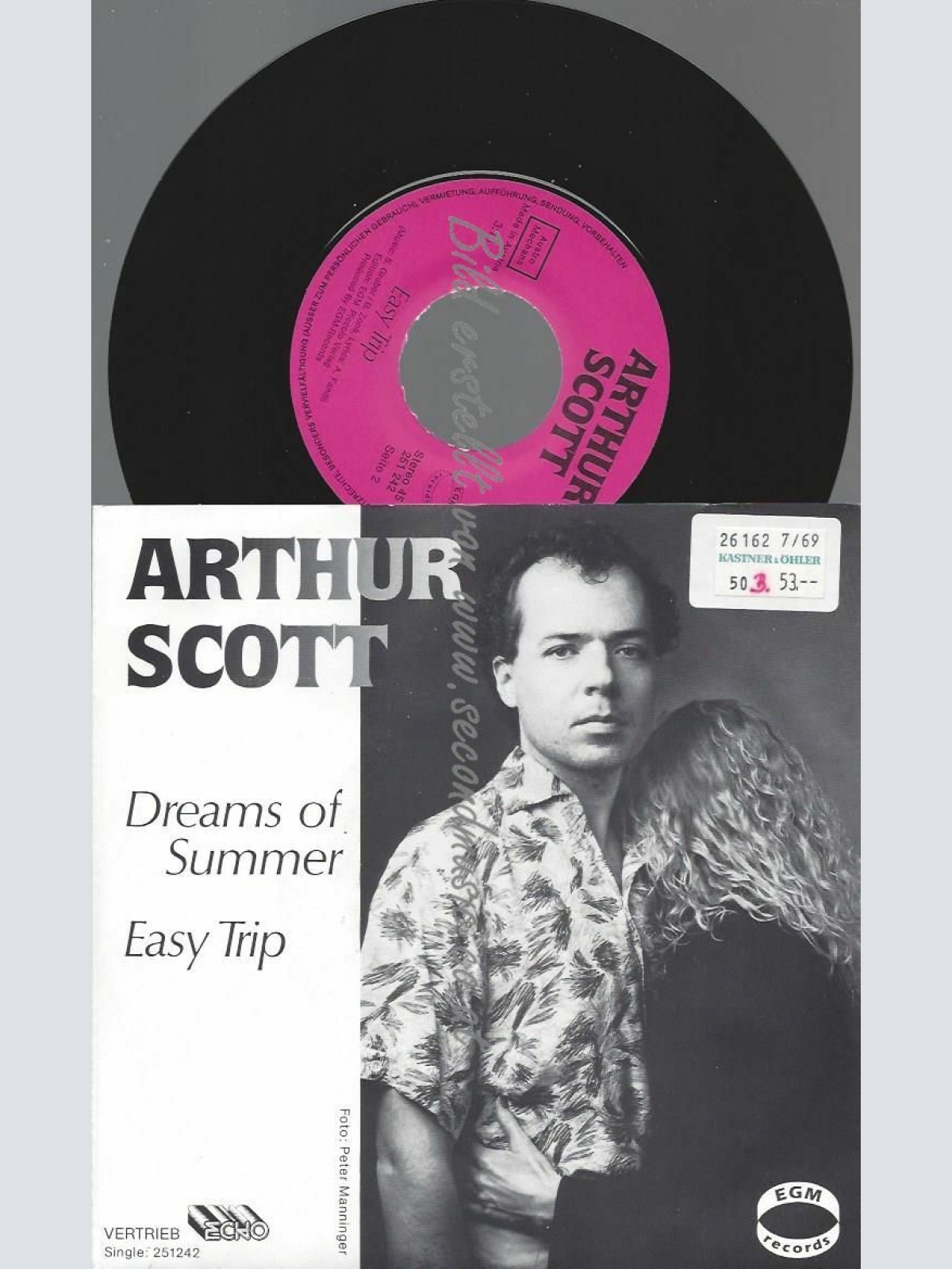 7" ARTHUR SCOTT DREAMS OF SUMMER  // NM