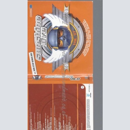 CD--VARIOUS--SUNSHINE LIVE VOL.37 | BOX-SET