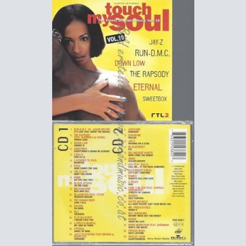 CD--VARIOUS--TOUCH MY SOUL - THE FINEST OF BLACK MUSIC VOL. 10 | DOPPEL-CD