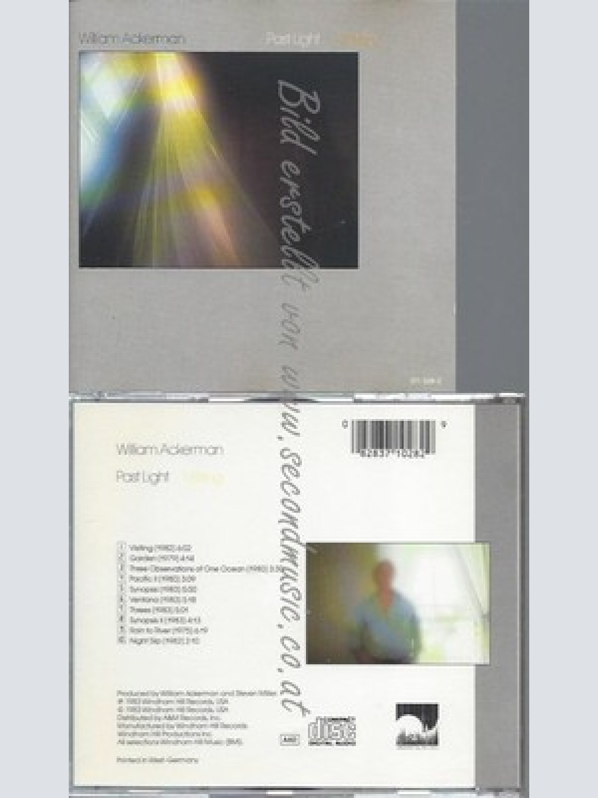 CD--WILLIAM ACKERMAN--PAST LIGHTUK