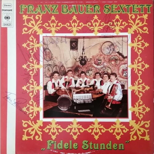 LP, Album Franz Bauer Sextett - Fidele Stunden