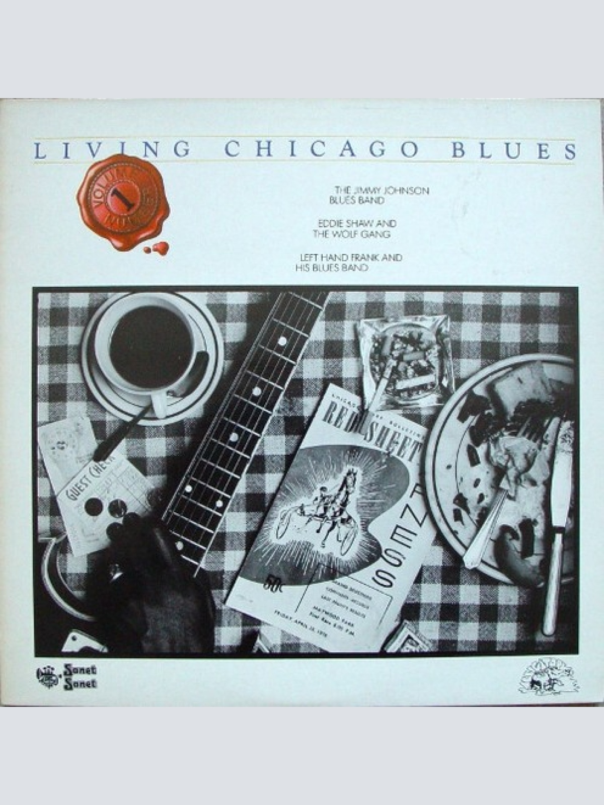 LP, Album The Jimmy Johnson Blues Band / Eddie Shaw And The Wolf Gang / Left ...