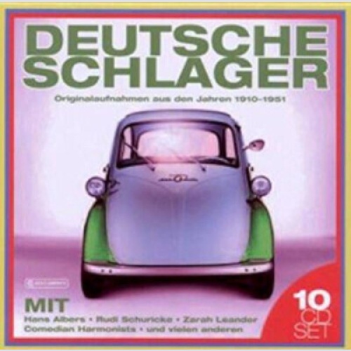 10xCD, Comp + Box Various - Deutsche Schlager