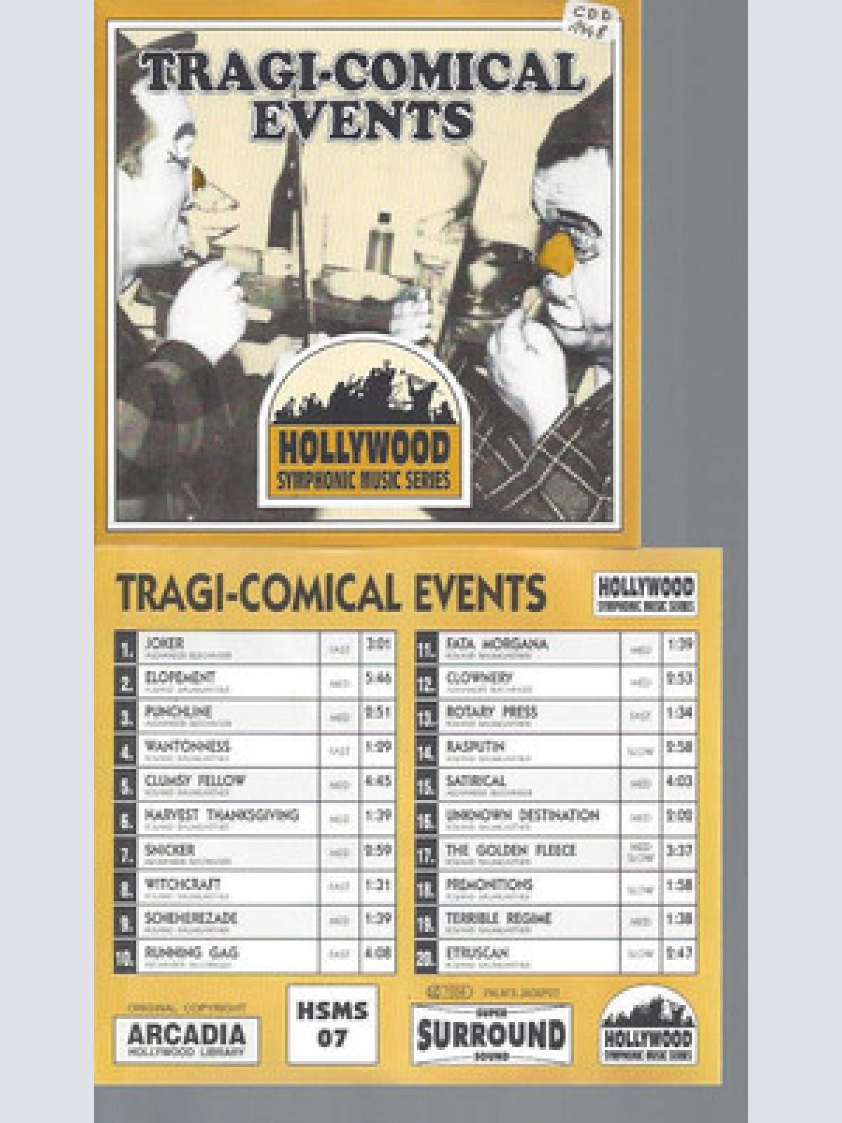 CD- TRAGI COMICAL EVENTS