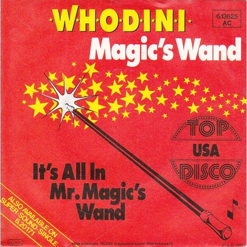 7", Single, Promo Whodini - Magic's Wand