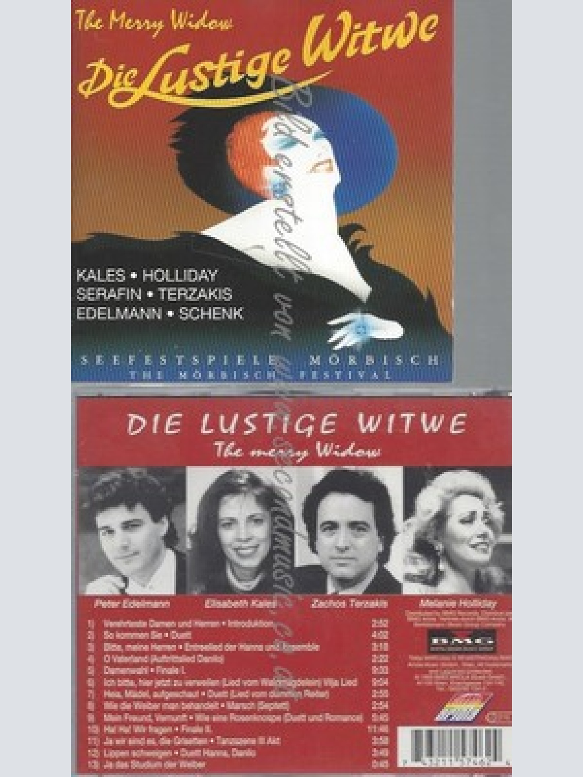 CD--OERBISCH / KALES, EDELMANN UND HOLIDAY -- -- DIE LUSTIGE WITWE