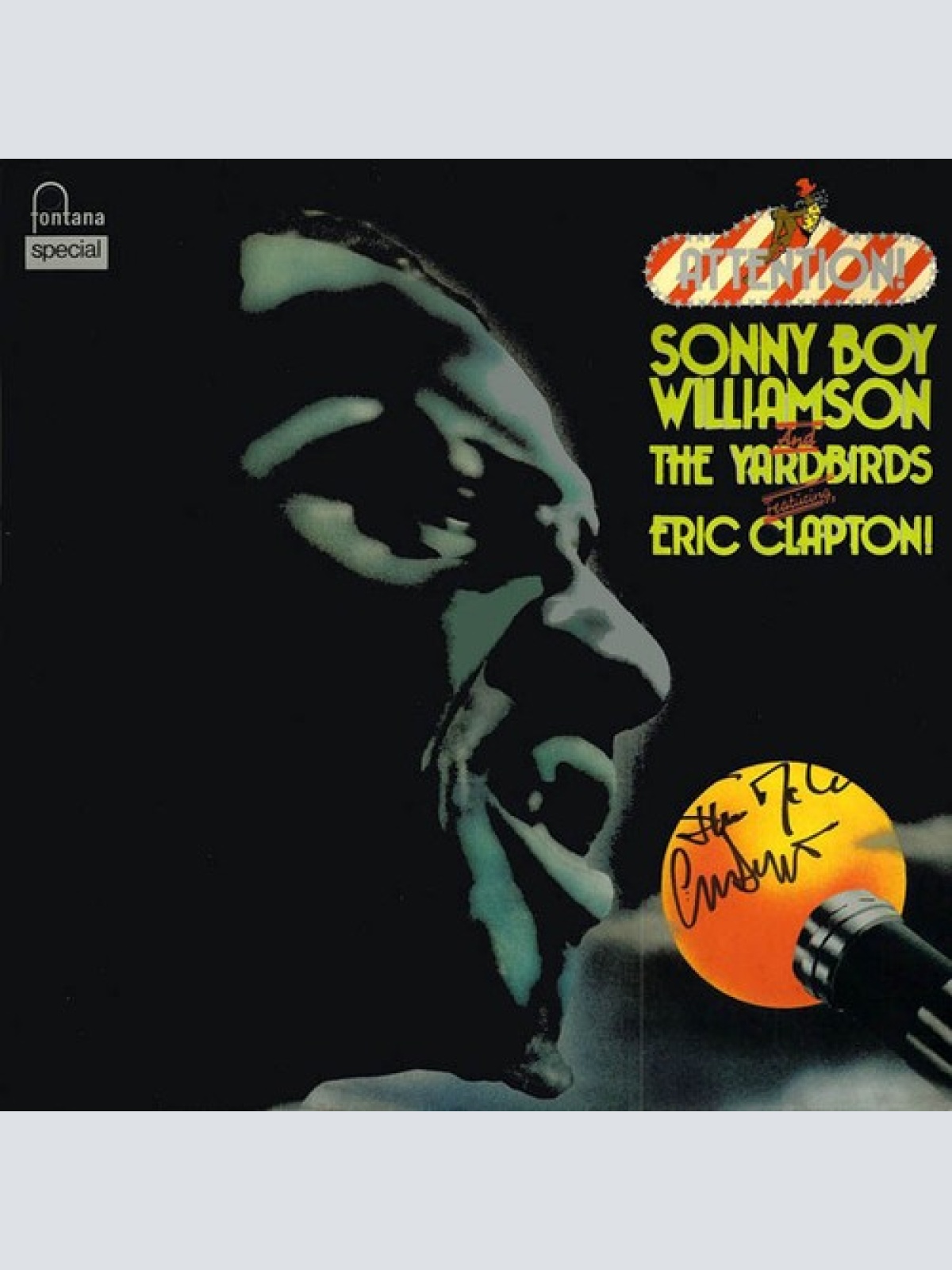 LP, Album, RE Sonny Boy Williamson (2) And The Yardbirds Featuring Eric Clapt...