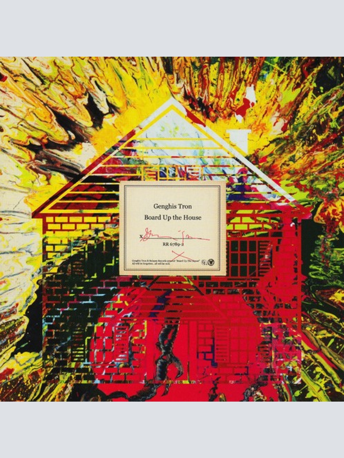 CD, Album Genghis Tron - Board Up The House