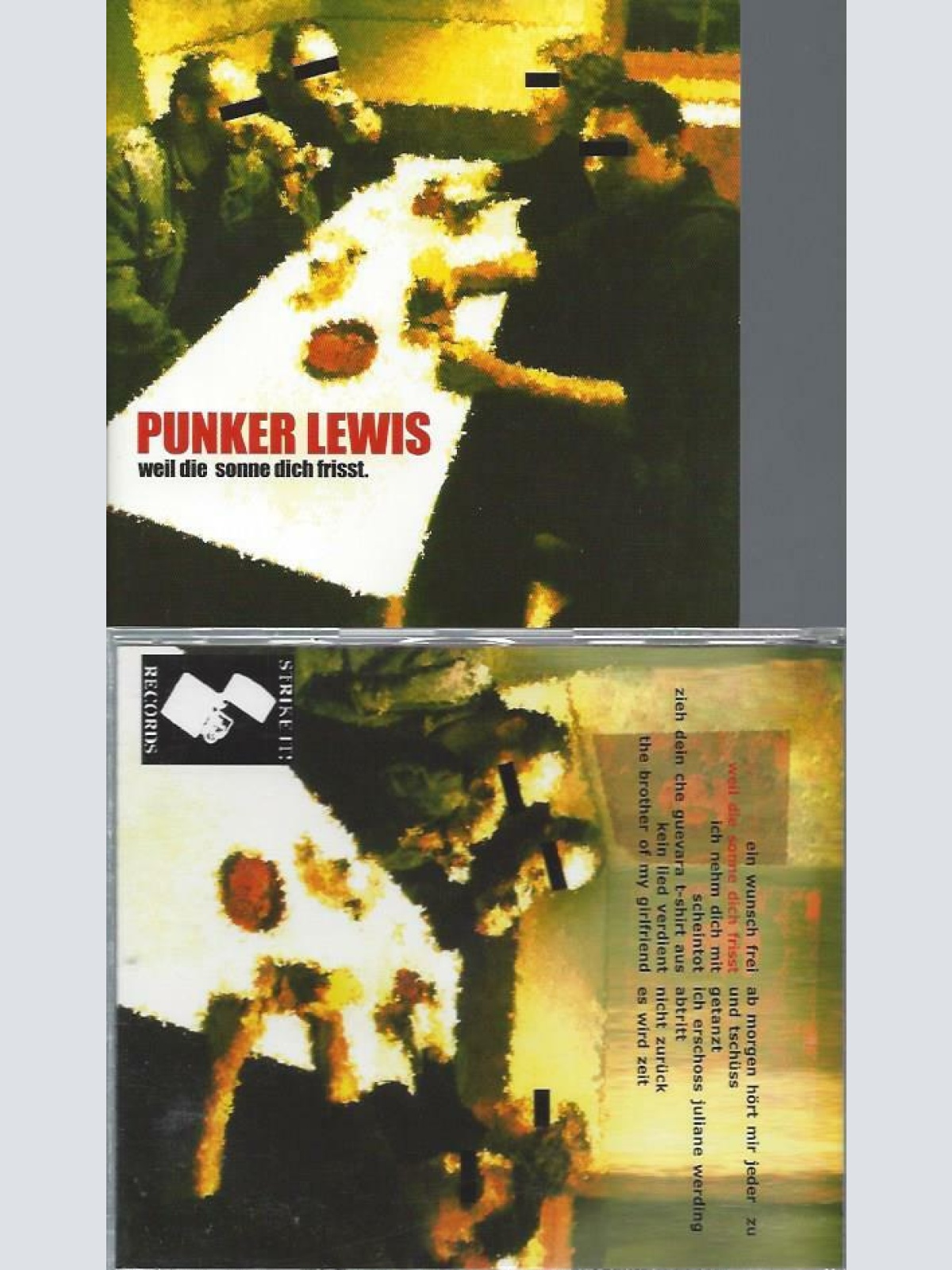 CD--Punker Lewis  // weil die Sonne dich frisst