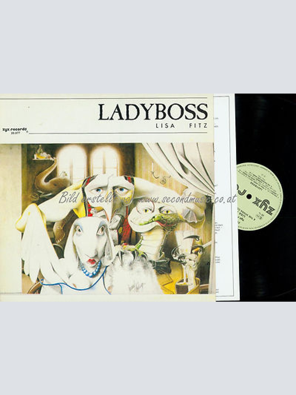 LP-LISA FITZ  LADYBOSS + TEXTBEILAGE
