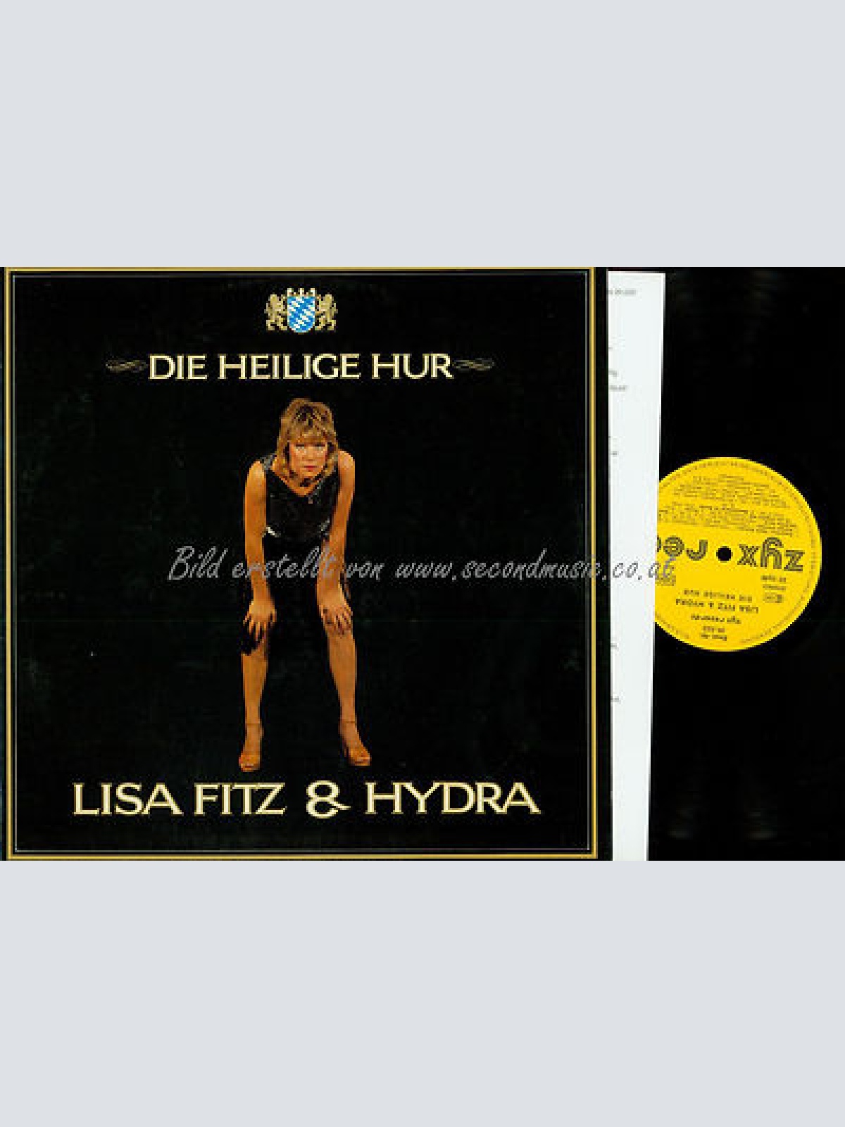 LP-LISA FITZ & HYDRA   DIE HEILIGE HUR // MIT TEXTBEILAGE