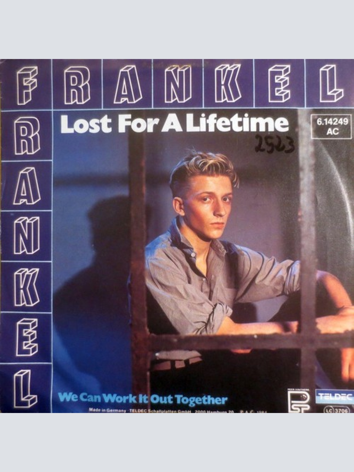 7", Single, Promo Frankel* - Lost For A Lifetime