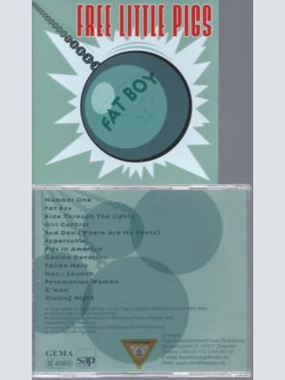 CD--FREE LITTLE PIGS FAT BOY