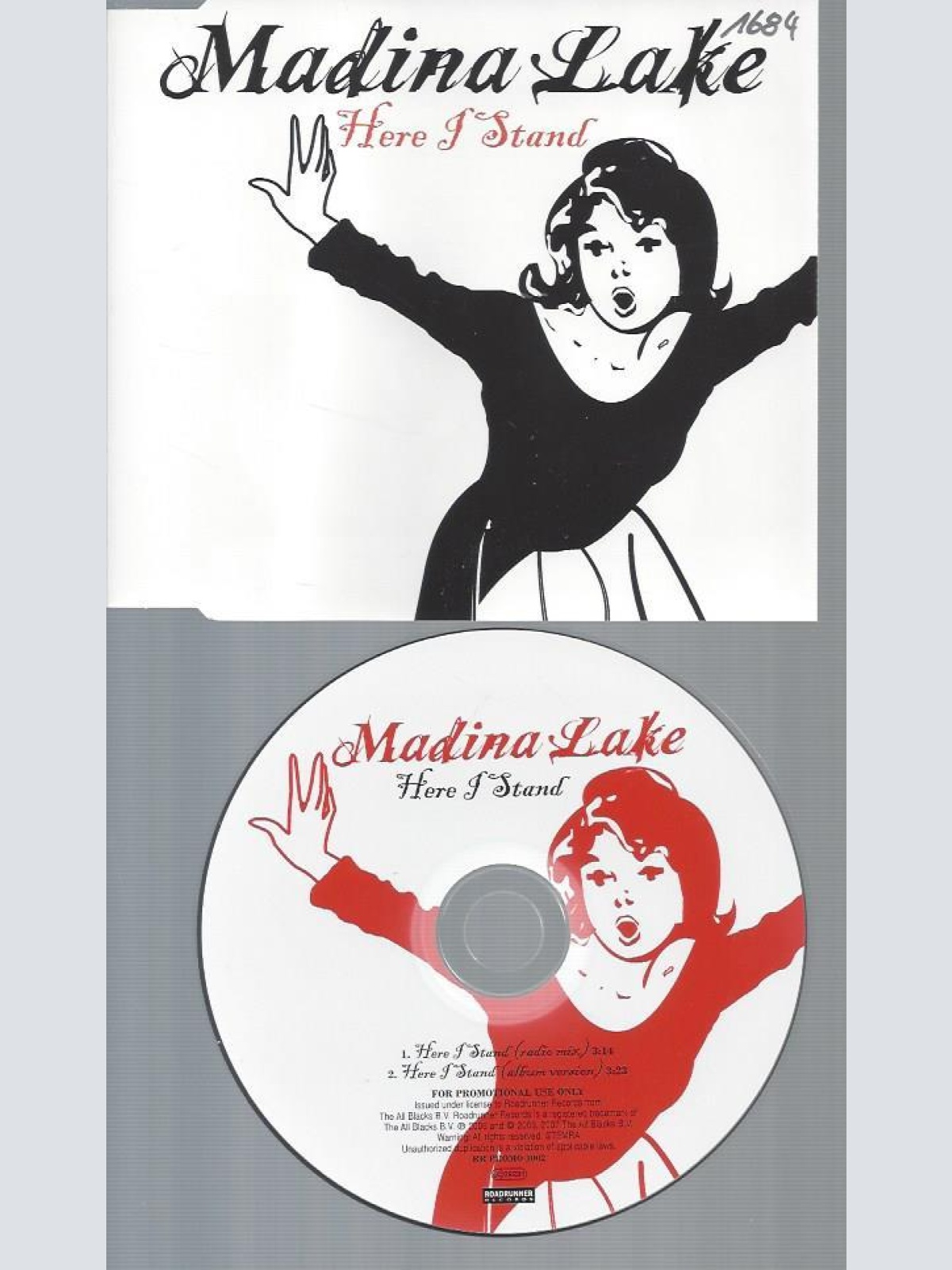 CD--MADINA LAKE HERE I STAND // PROMO