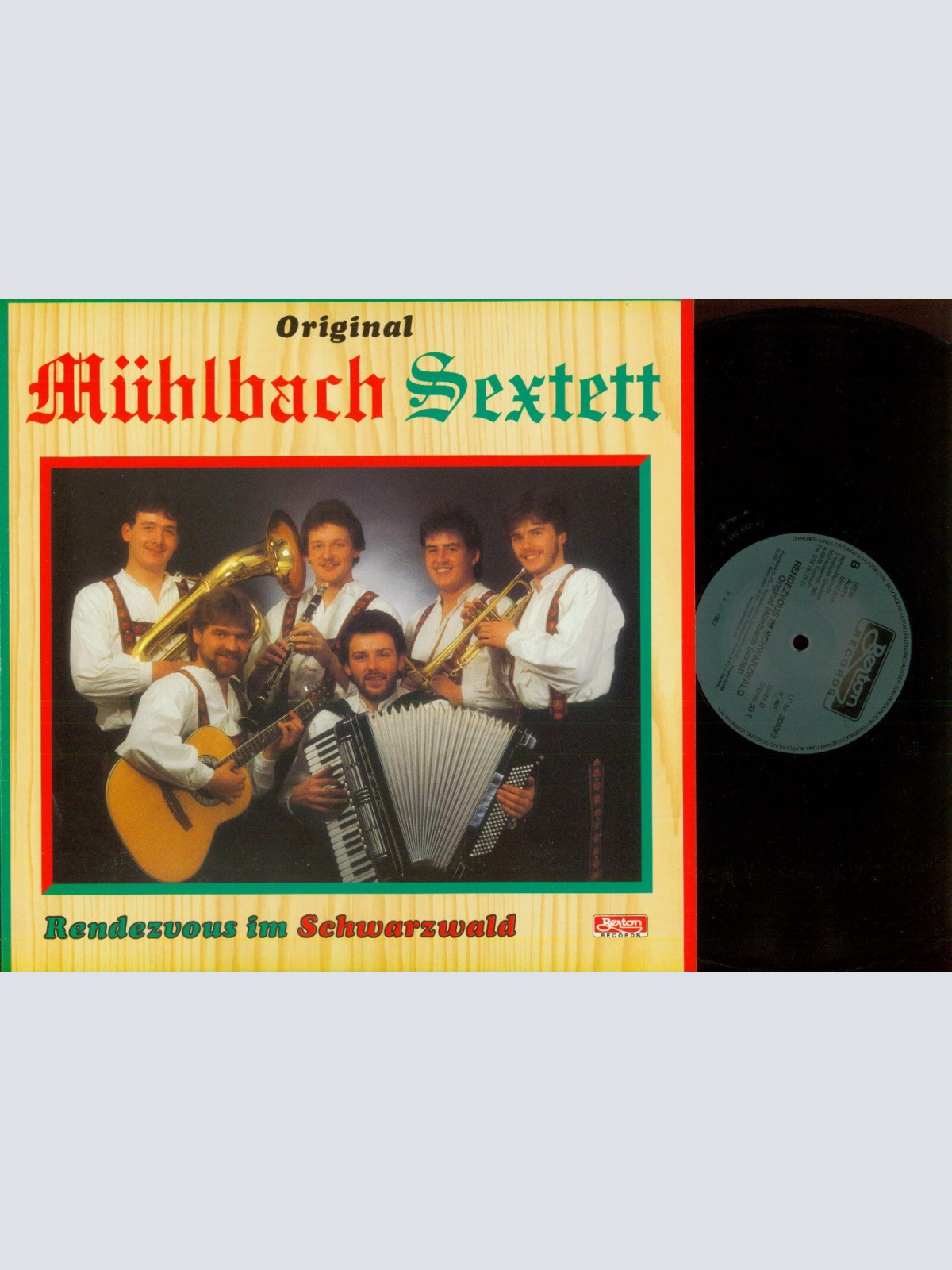 LP--  Original Mühlbach Sextett    Rendezvous im Schwarzwald