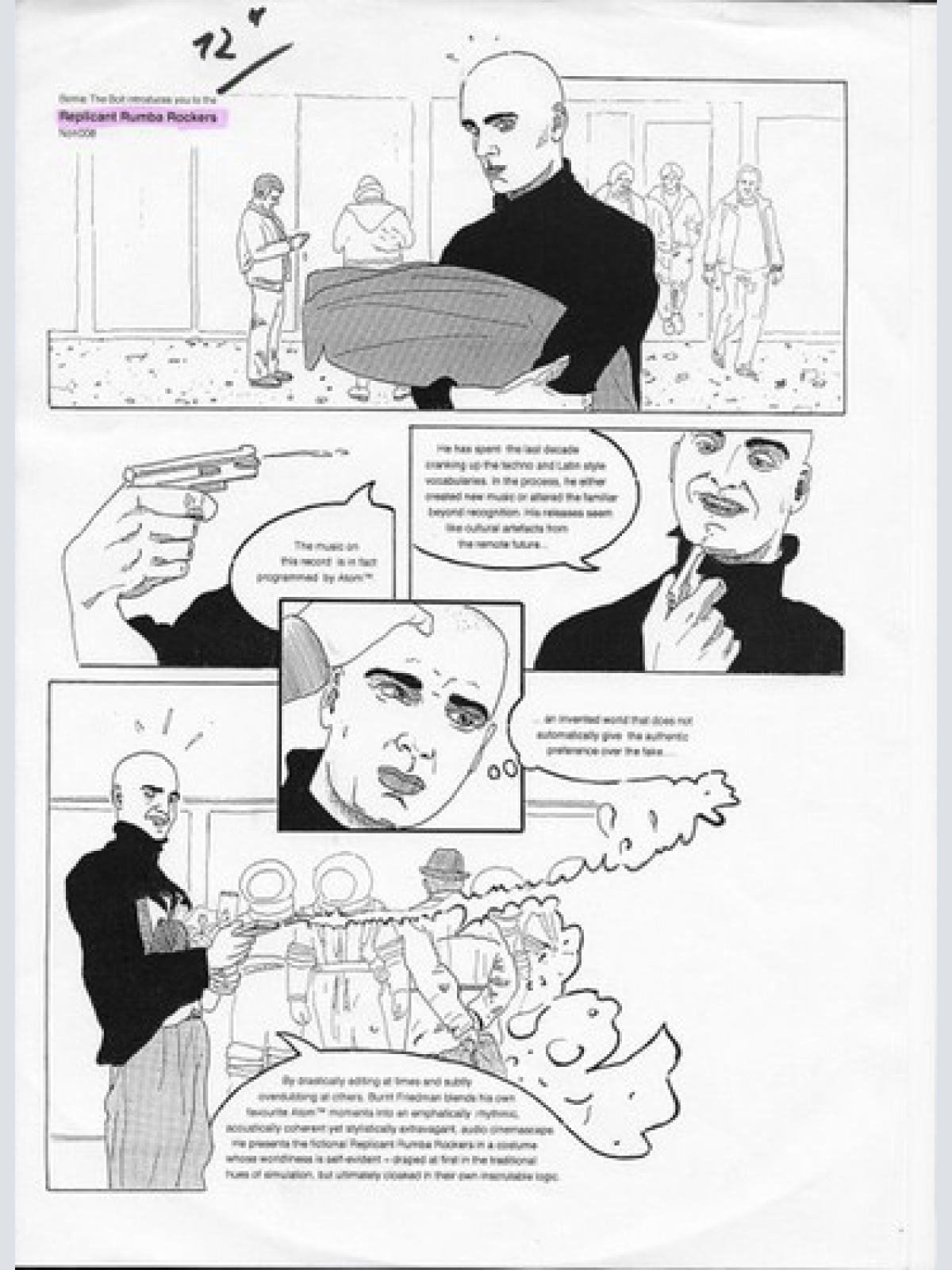 LP, Mixed, Promo, W/Lbl Various - Replicant Rumba Rockers