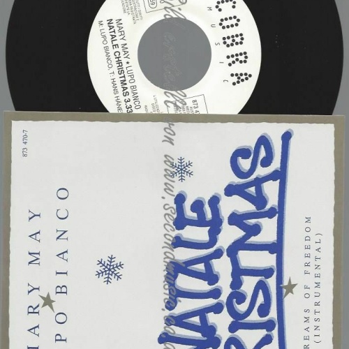 7" MARY MAY LUPO BIANCO NATALE CHRISTMAS  // NM