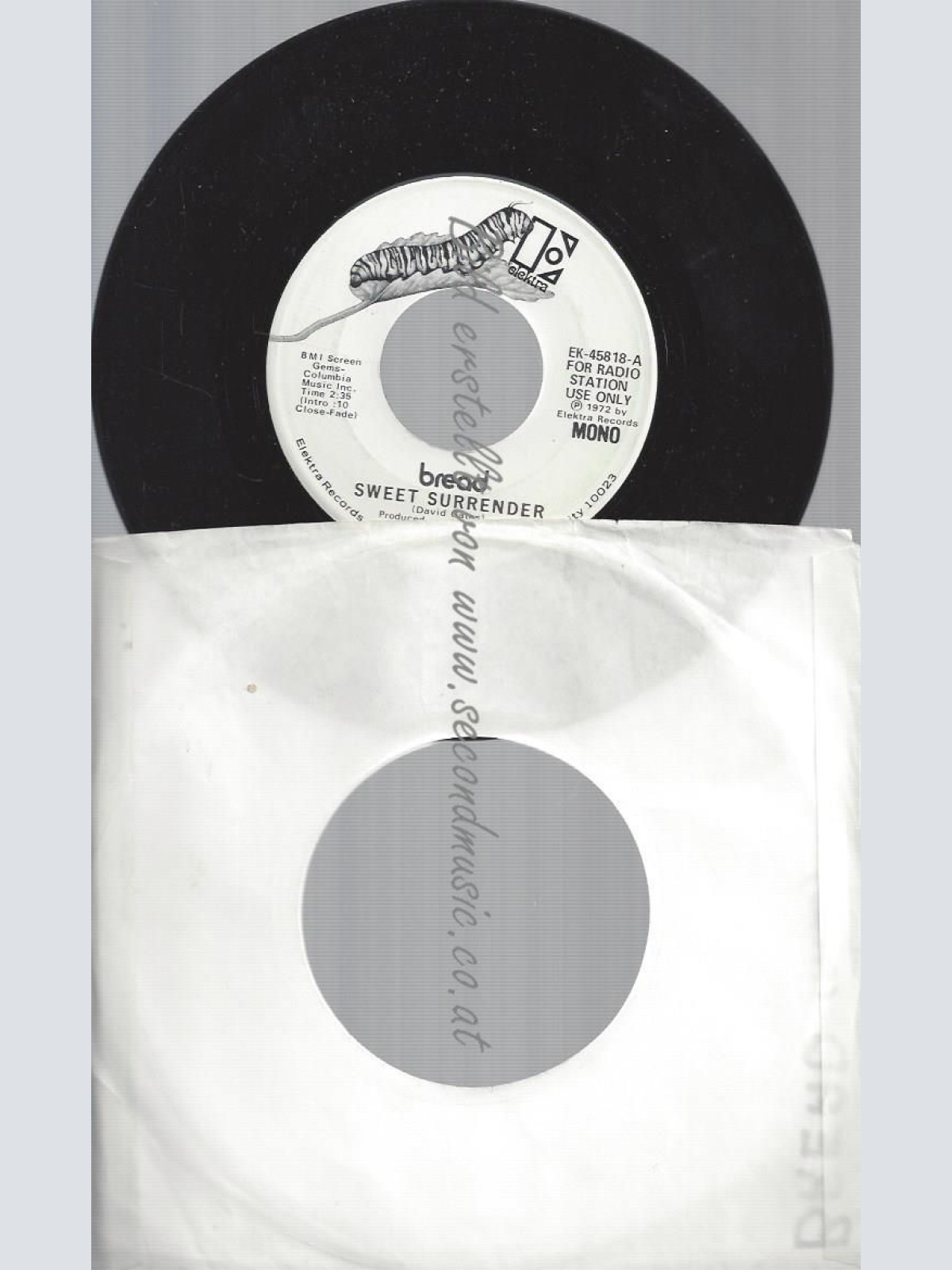 7"   Bread  Sweet Surrender //PROMO