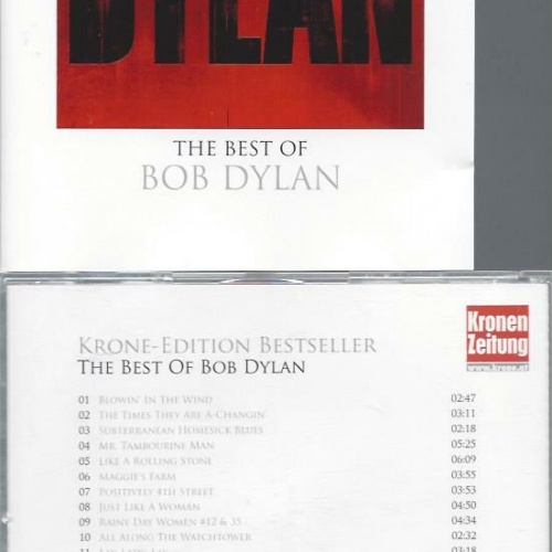 CD- The best of Bob Dylan //  Kronen Zeitung