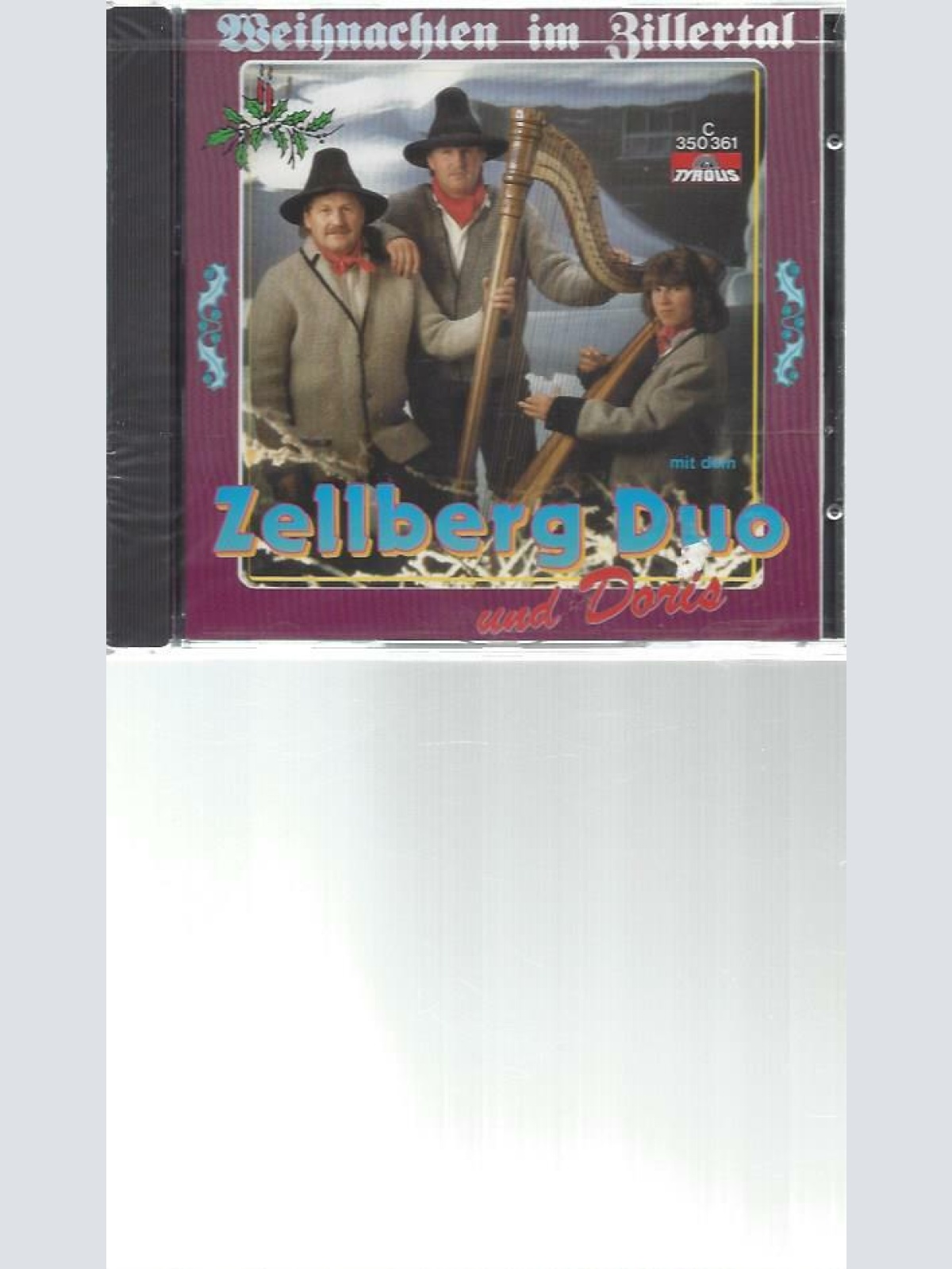 CD--Zellberg Duo --Weihnachten im Zillertal