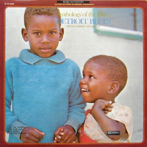 LP, Comp, RE Various - Detroit Blues