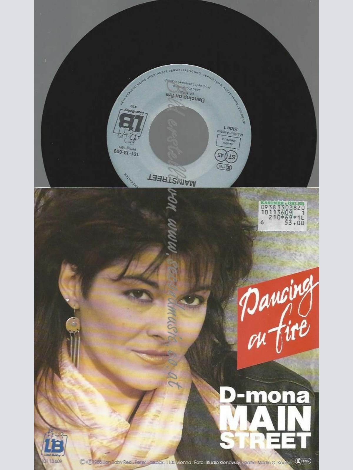 7" D-MONA MAIN STREET  // NM