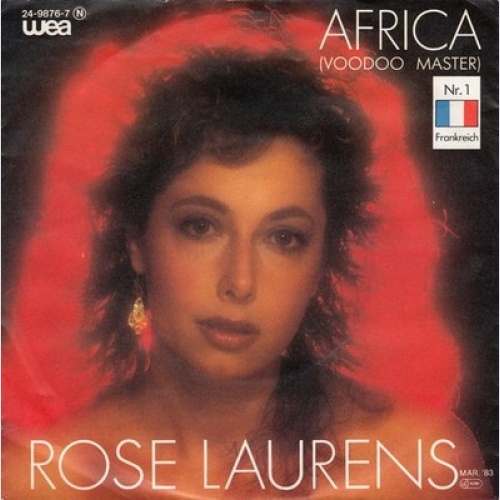 7", Single Rose Laurens - Africa (Voodoo Master)