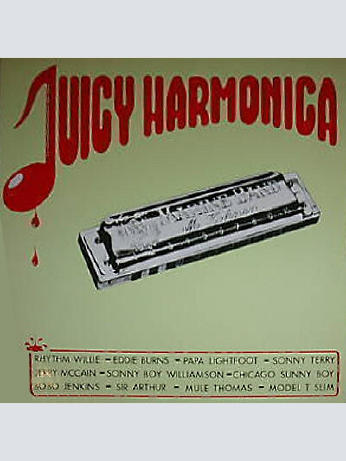 LP, Comp Various - Juicy Harmonica (Harmonica Blues)