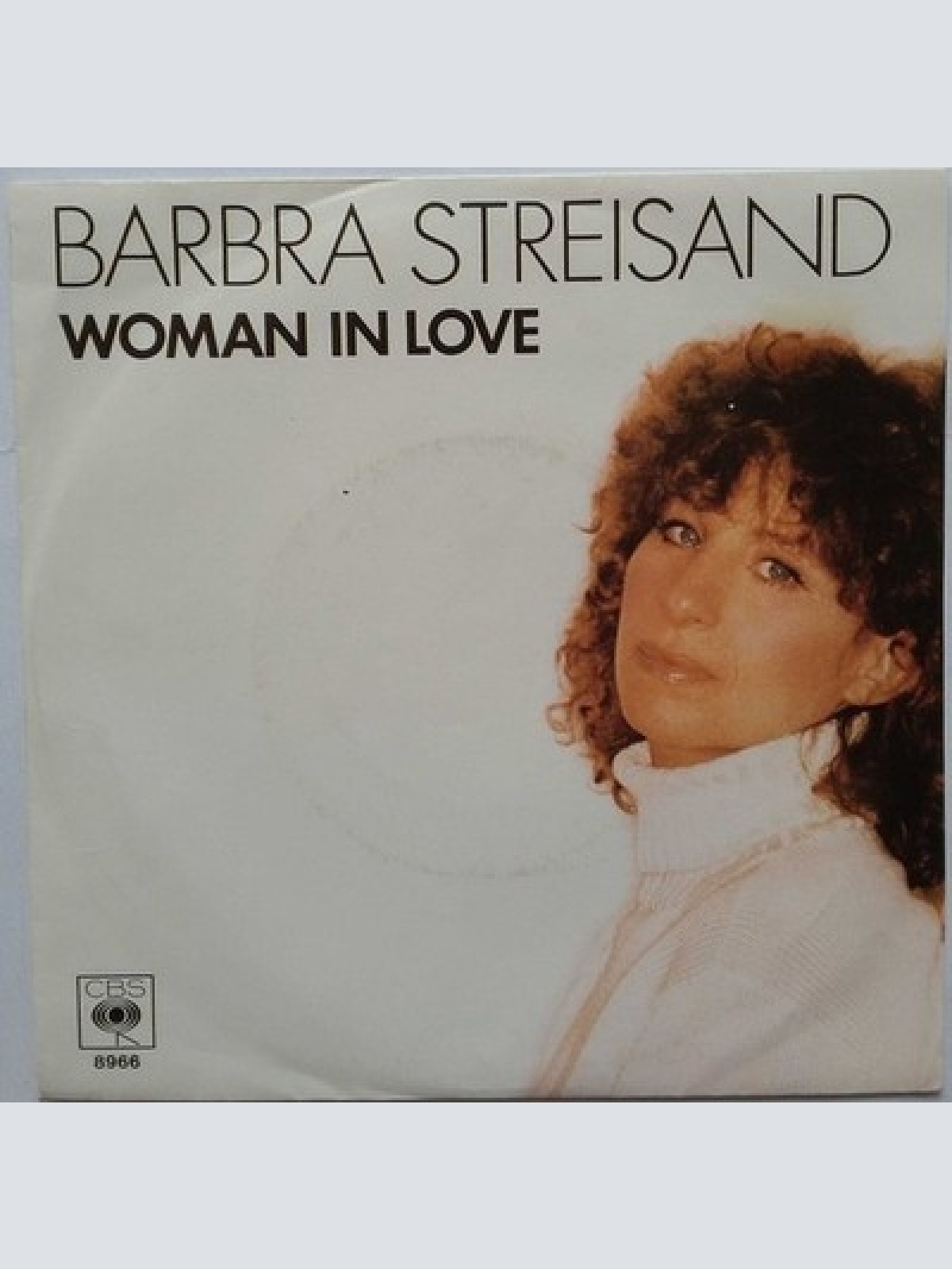 7", Single Barbra Streisand - Woman In Love
