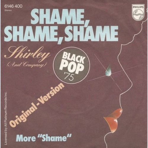 7", Single Shirley & Company - Shame, Shame, Shame