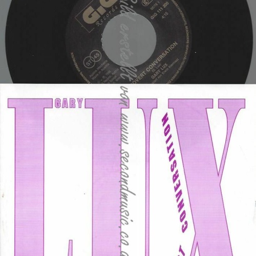 7" GARY LUX COVERT CONVERSATION  // NM