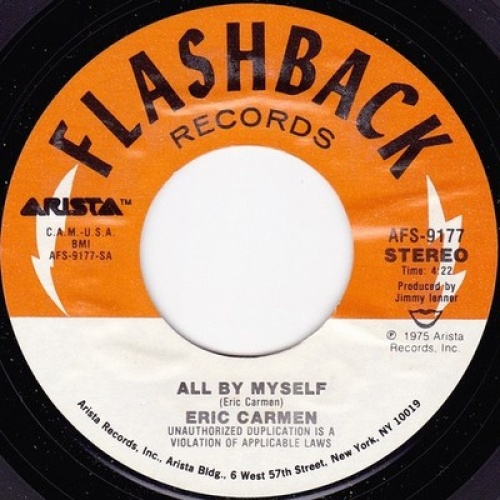7", Single, Styrene, Ind Eric Carmen - All By Myself