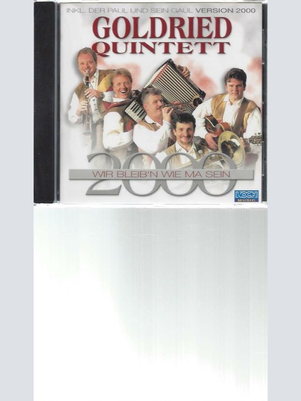 CD--Goldried Quintett -- Wir bleib'n wie ma sein