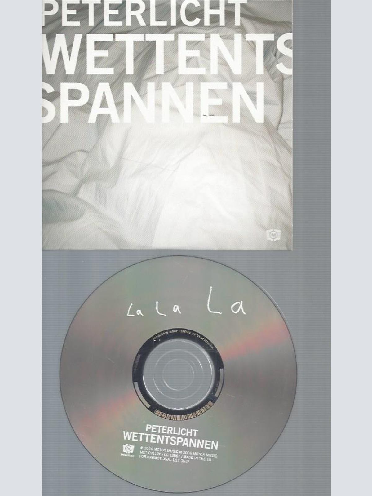 CD--PETERLICHT WETTENTSPANNEN // PROMO