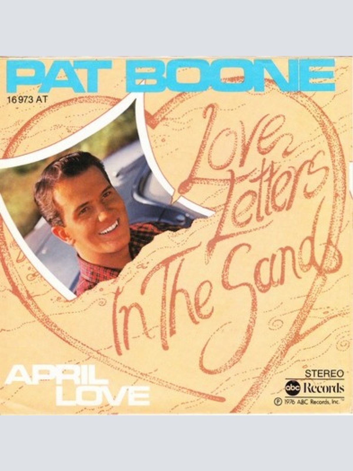 7", Single Pat Boone - Love Letters In The Sand