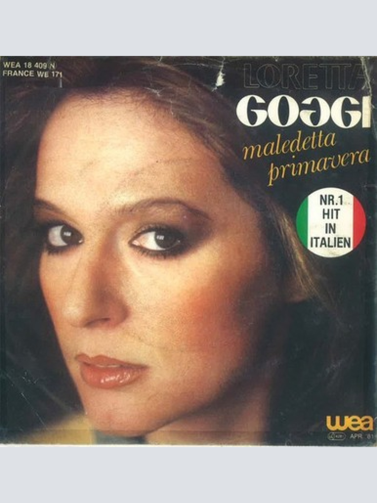 7", Single Loretta Goggi - Maledetta Primavera