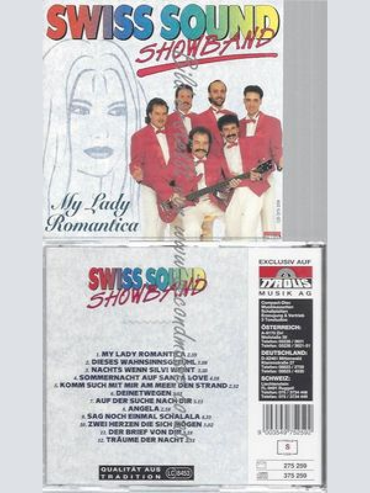 CD--SWISS SOUND SHOWBAND--MY LADY ROMANTICA