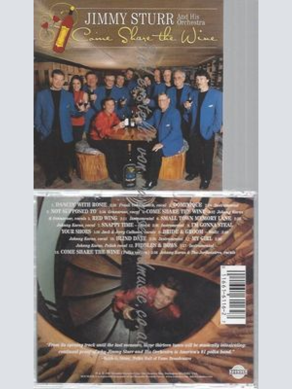 CD--STURR,JIMMY & HIS ORCHESTRA--COME SHARE THE WINE