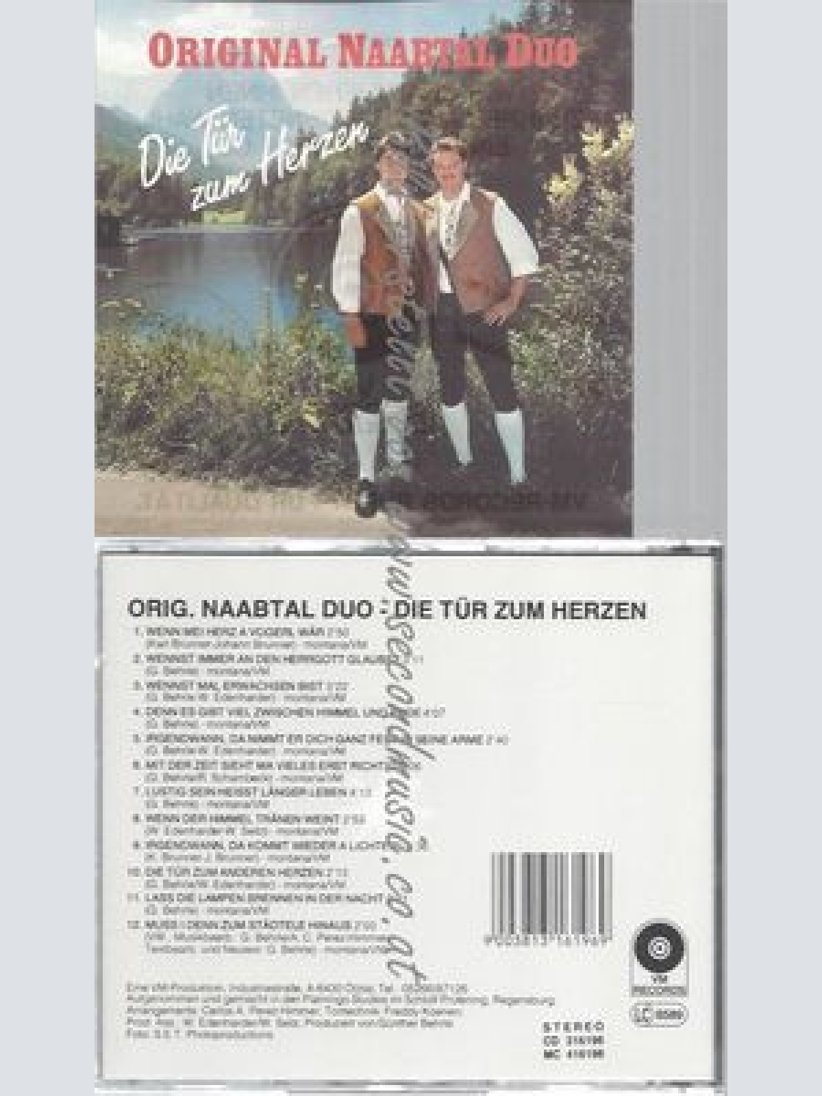 CD--NAABTAL DUO,ORIG.--DIE TÜR ZUM HERZEN