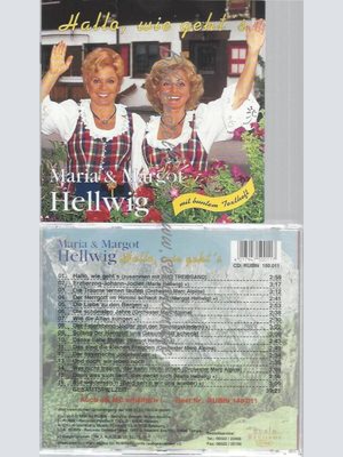 CD--MARIA & MARGOT HELLWIG--HALLO, WIE GEHTS