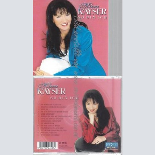 CD--MARA KAYSER--SO BIN ICH