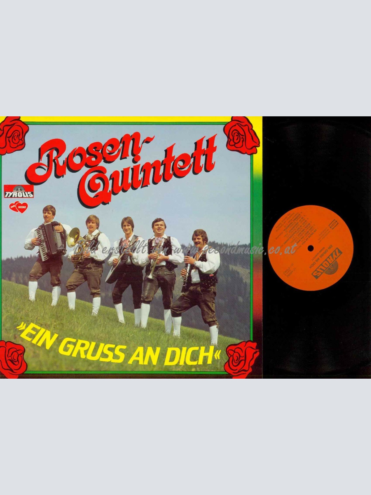 LP- Rosen-Quintett – Ein Gruss An Dich   /NM /