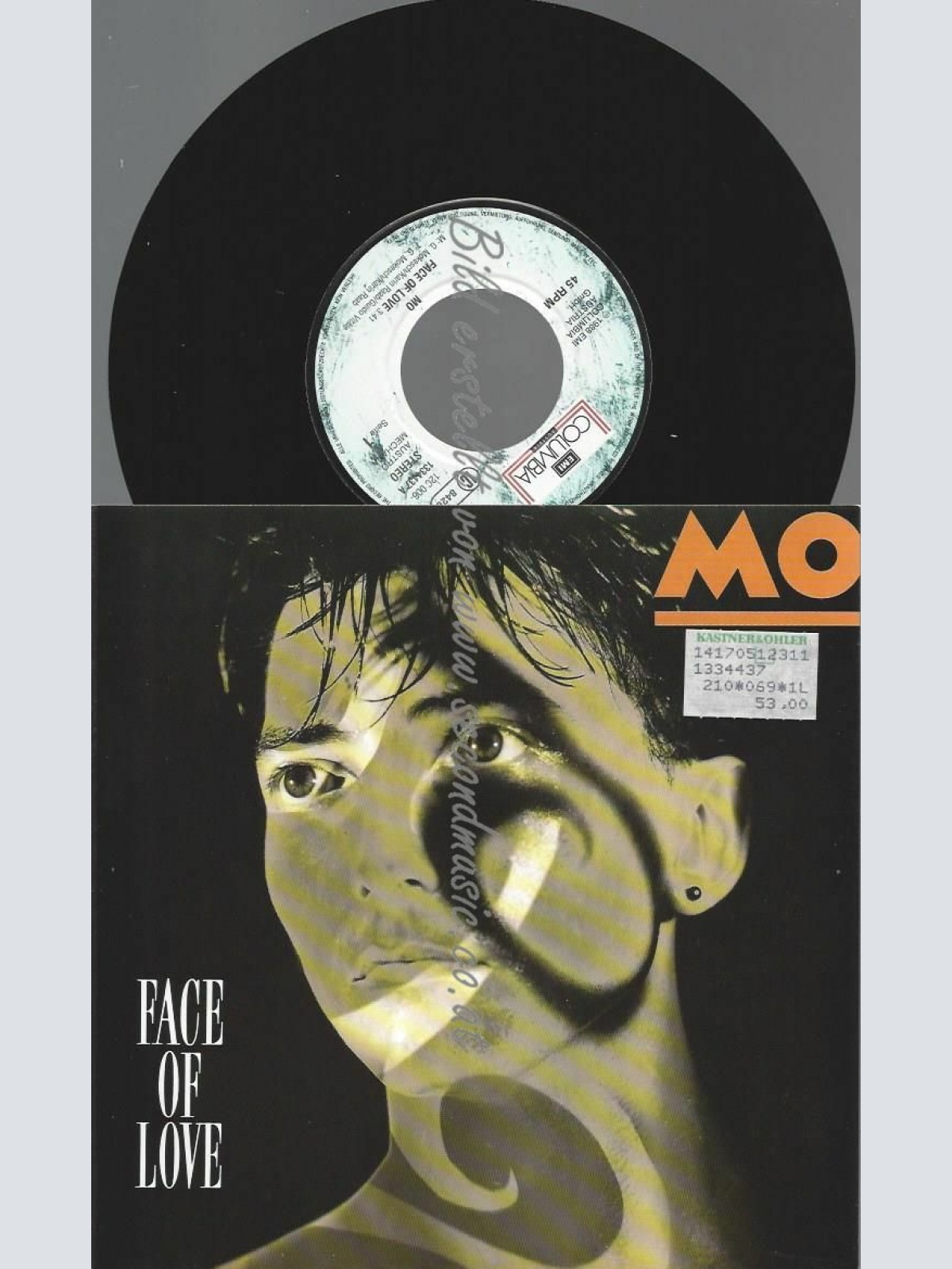 7" MO FACE OF LOVE  // NM